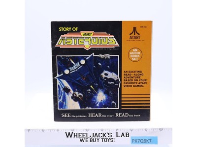 Story of Atari Asteroids Book & Record Set 1982 Kid Stuff Vintage