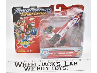 Storm Jet Powerlinx Battles Robots in Disguise Transformers Energon 2004 Hasbro