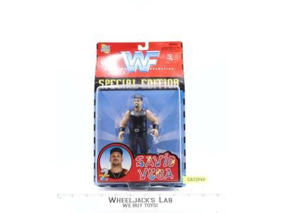Savio Vega Series 2 WWF Special Edition 1998 JAKKS Pacific NEW MOSC SEALED