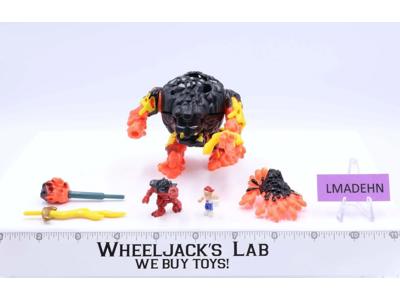 Lava Beast 100% Complete Battle Warriors Mighty Max 1994 Bluebird Toys Figure