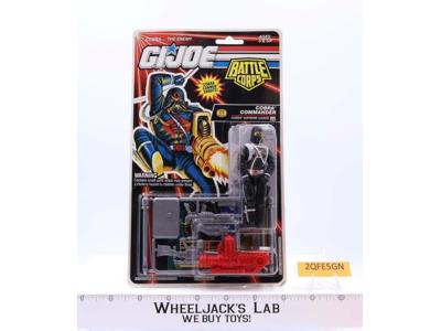 Cobra Commander Cobra Supreme Leader Battle Corps NEW MOSC 1992 GI Joe Hasbro