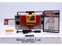 Blaster 100% Complete 1985 Vintage G1 Transformers Action Figure