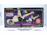 B-Wing Fighter W/Box Star Wars 1983 Vintage Kenner Action Figure Vehicle