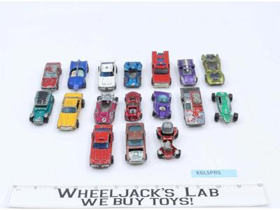 Lot of 17 Miscellaneous Cars/Vehicles/Trucks Vintage Matchbox Hotwheels