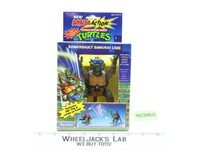 Somersault Samurai Leo Ninja Action TMNT 1993 Playmates NEW MISB SEALED