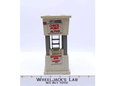 Check Point Alpha Battle Station G.I. Joe 1985 Hasbro Vintage Action Figure