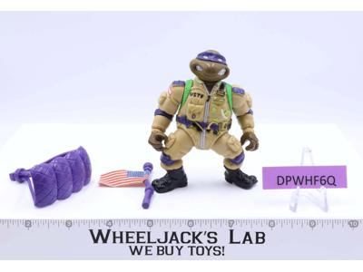 Pro Pilot Don Military Teenage Mutant Ninja Turtles 1991 TMNT Playmates Figure
