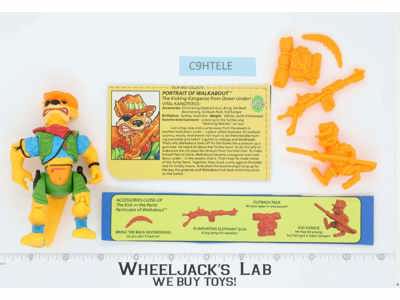 Walkabout 100% Complete Teenage Mutant Ninja Turtle TMNT 1991 Playmates Figure