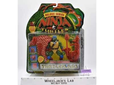 Leo Deluxe Series Teenage Mutant Ninja Turtle TMNT Turtleflage Playmates MOSC