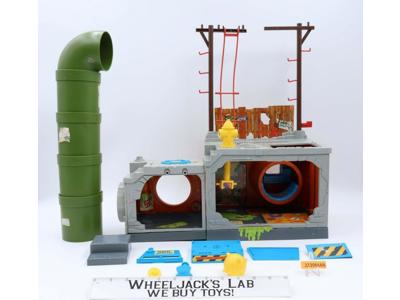 Sewer Lair 100% Complete Teenage Mutant Ninja Turtles Vintage 1989 Playmates