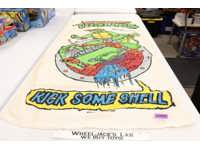 Kick Some Shell Beach Towel Teenage Mutant Ninja Turtle TMNT 1989 Mirage Studios