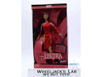 Elektra Barbie DC Comics 2005 Mattel NEW MISB SEALED