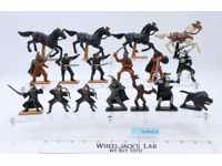 Lot of 17 W.I.L.L.O.W. Willow Action Figures 1988 Tonka 3"