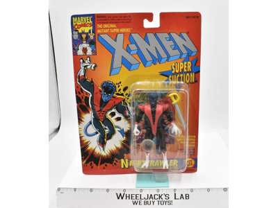 Nightcrawler Super Suction The Uncanny X-Men Marvel Comics 1991 Toybiz MOSC