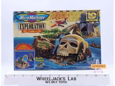 Lost Treasure Lagoon Micro Machines Exploration 1996 Galoob NEW MIB