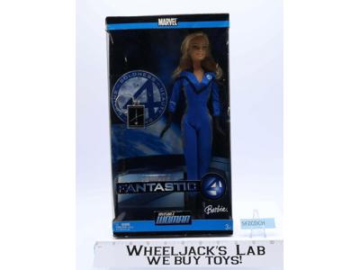 Invisible Woman Barbie Marvel Comics Fantastic Four 2005 Mattel NEW MISB SEALED