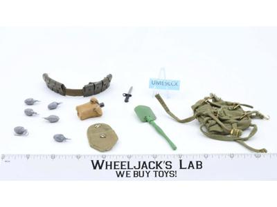 GI Joe Action Marine Equipment Set Beachhead Assault Field Pack 1964 Vintage