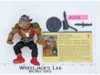 Bebop SOFT HEAD 100% Complete Teenage Mutant Ninja Turtles Playmates 1988 Figure
