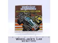 Saw Boss 100% Complete Wheeled Warriors 1984 Mattel Vintage Action Figure