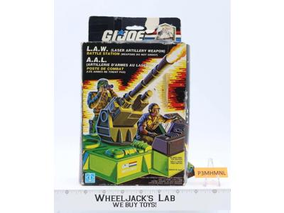 L.A.W. Laser Artillery Weapon W/Box 100% Complete G.I. Joe 1986 Vintage Vehicle