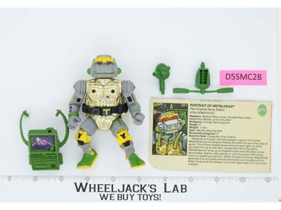 Metalhead 100% Complete Teenage Mutant Ninja Turtles TMNT 1989 Playmates
