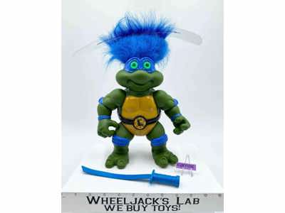 Giant Troll Leo 100% Complete Teenage Mutant Ninja Turtles 1993 Playmates 13"