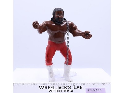 Junkyard Dog W/Collar& Grey Chain 1984 WWF LJN Titan Sports 8" Wrestling Figure