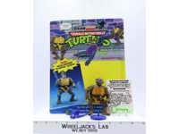 Headdroppin' Don W/Cardback 100% Complete TMNT 1991 Playmates Action Figure