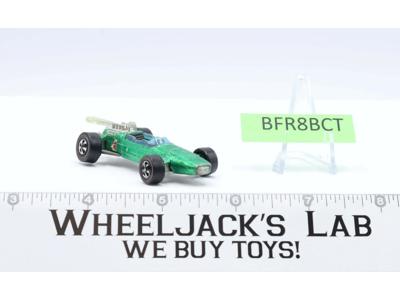 Brabham-Repco F-1 Green 1969 Redline Hot Wheels Mattel Vintage RL