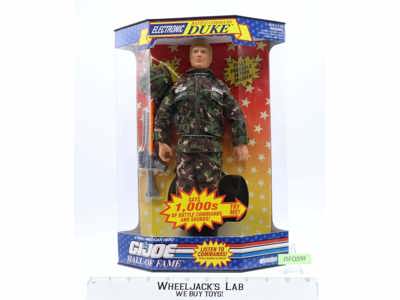 Electronic Battle Command Duke GI Joe Hall of Fame 12" MISB 1992 Hasbro Action