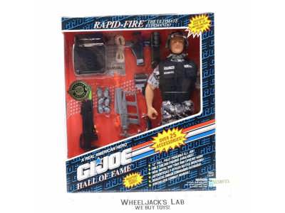 Rapid Fire the Ultimate Commando GI Joe 12" Hall of Fame MISB 1993 Action Figure