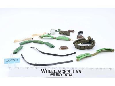 Lot of 13 Ammo Belts, Straps, etc. GI Joe Vintage Hasbro 12" Accessory