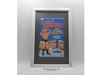 Greg "The Hammer" Valentine Original Poster 1985 WWF LJN Wrestling Vintage