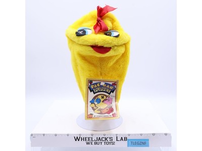Ms. Pac-Man Hand Puppet 1982 Bally Midway Commonwealth Vintage NEW W/ TAGS