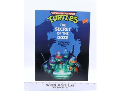 Secret of the Ooze Storybook based on the Movie TMNT 1991 Random House