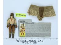 Raptor V1 G.I. Joe 1987 Hasbro Vintage Action Figure