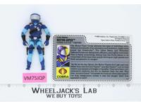 Motor Viper V1 RED CARD BACK Complete G.I. Joe 1986 Hasbro Vintage Action Figure