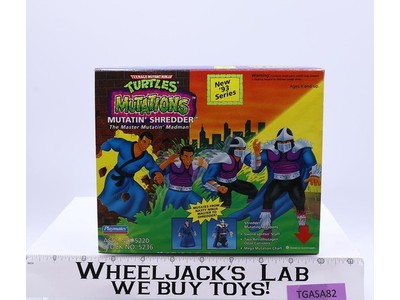 Mutatin' Shredder Turtles TMNT Mutations 1993 Playmates Action Figure MISB New
