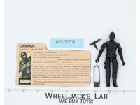 Snake Eyes V1 Straight Arms 100% Complete G.I. Joe 1982 Hasbro Vintage Figure