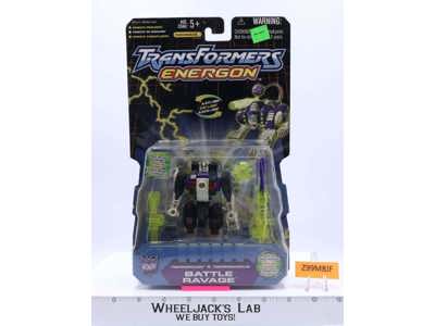 Battle Ravage Transformers Energon 203 Hasbro Action Figure NEW MOSC SEALED