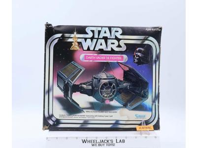Darth Vader Tie Fighter 100% Complete W/ Box Star Wars 1978 Kenner Vehicle