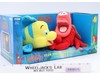Flounder & Sebastian Stuffed Plush The Little Mermaid Disney 1990 Tyco NEW MISB