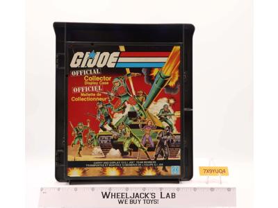 GI Joe Collector Display Case Complete 1983 Vintage Hasbro Vintage