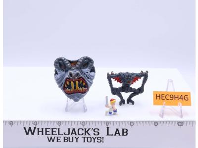 Monster Heads Gorillabat 100% Complete 1994 Mighty Max Bluebird Toys Playset
