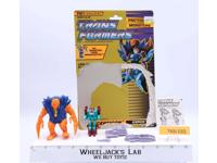 Icepick Pretender 100% Complete W/CARDBACK 1989 Vintage G1 Transformers