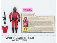 Crimson Guard V1 100% Complete G.I. Joe 1985 Hasbro Vintage Action Figure