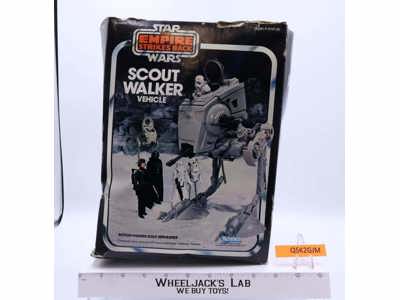 Scout Walker AT-ST 100% Complete W/Box Star Wars Return of the Jedi 1980 Kenner