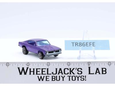 Custom Barracuda Purple 1968 Redline Hot Wheels Mattel Vintage RL Purple Int