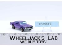Custom Barracuda Purple 1968 Redline Hot Wheels Mattel Vintage RL Purple Int