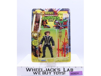 Walker Movie III Teenage Mutant Ninja Turtles TMNT 1992 Playmates NEW UNPUNCHED